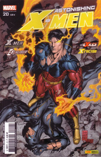 Cover for Astonishing X-Men (Panini France, 2005 series) #20