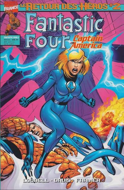 Cover for Fantastic Four (Panini France, 1999 series) #2