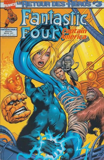 Cover for Fantastic Four (Panini France, 1999 series) #3