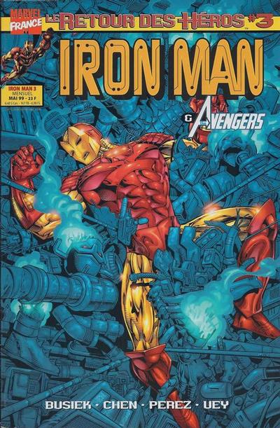 Cover for Iron Man (Panini France, 1999 series) #3