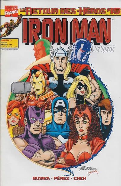 Cover for Iron Man (Panini France, 1999 series) #15