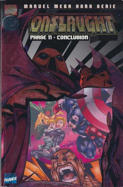 Cover for Marvel Méga Hors Série (Panini France, 1997 series) #3 - Onslaught Phase 11 - Conclusion