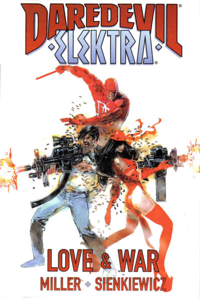 Cover for Daredevil / Elektra: Love and War (Marvel, 2003 series) 