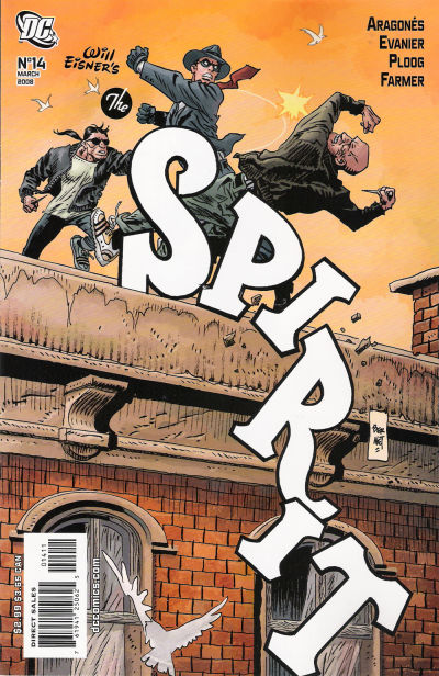 Cover for The Spirit (DC, 2007 series) #14