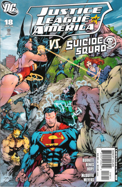 Cover for Justice League of America (DC, 2006 series) #18