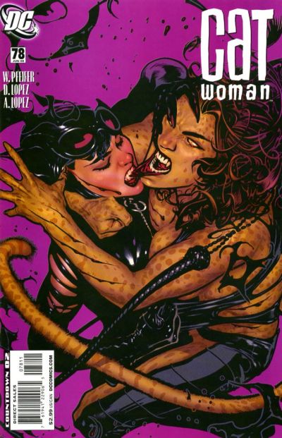 Cover for Catwoman (DC, 2002 series) #78