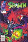 Cover Thumbnail for Spawn (1992 series) #1 [Newsstand]