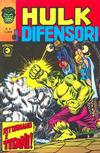 Cover for Hulk E I Difensori (Editoriale Corno, 1975 series) #3