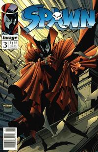 Cover Thumbnail for Spawn (Image, 1992 series) #3 [Newsstand]