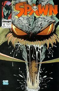 Cover for Spawn (Image, 1992 series) #4 [Direct]