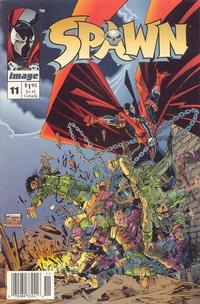 Cover Thumbnail for Spawn (Image, 1992 series) #11 [Newsstand]