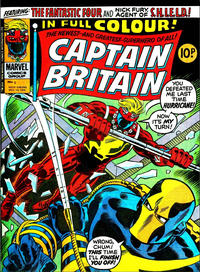 Cover Thumbnail for Captain Britain (Marvel UK, 1976 series) #5