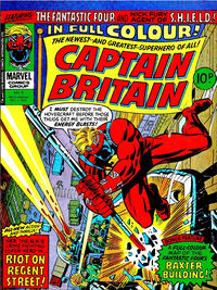 Cover for Captain Britain (Marvel UK, 1976 series) #8
