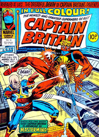 Cover Thumbnail for Captain Britain (Marvel UK, 1976 series) #14