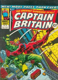 Cover Thumbnail for Captain Britain (Marvel UK, 1976 series) #26