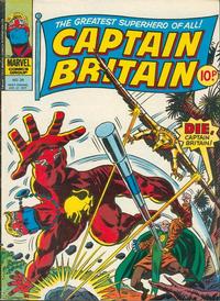 Cover Thumbnail for Captain Britain (Marvel UK, 1976 series) #29