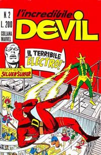 Cover Thumbnail for L'Incredibile Devil (Editoriale Corno, 1970 series) #2