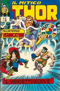 Cover Thumbnail for Il Mitico Thor (Editoriale Corno, 1971 series) #28