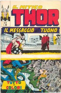 Cover Thumbnail for Il Mitico Thor (Editoriale Corno, 1971 series) #29