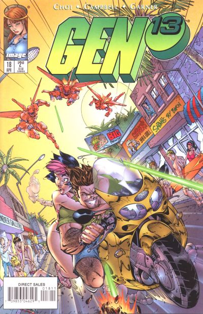 Cover for Gen 13 (Image, 1995 series) #18 [Direct]