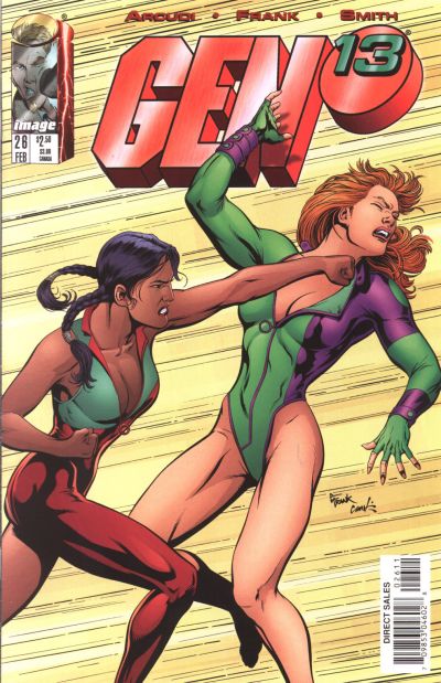 Cover for Gen 13 (Image, 1995 series) #26 [Frank Cover]