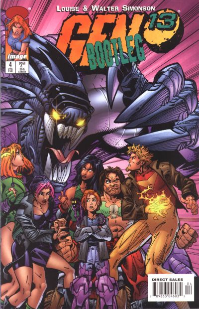 Cover for Gen 13 Bootleg (Image, 1996 series) #4 [Direct Sales]
