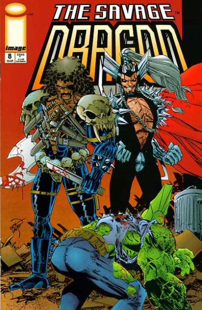 Cover for Savage Dragon (Image, 1993 series) #8 [Direct]