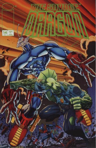 Cover for Savage Dragon (Image, 1993 series) #14 [Direct]
