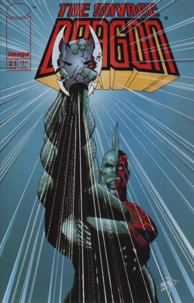 Cover for Savage Dragon (Image, 1993 series) #21 [Direct]