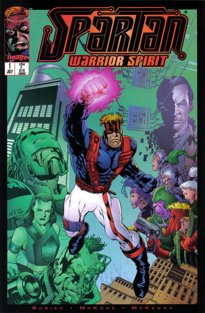 Cover for Spartan: Warrior Spirit (Image, 1995 series) #1