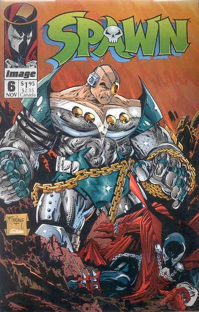 Cover for Spawn (Image, 1992 series) #6 [Direct]