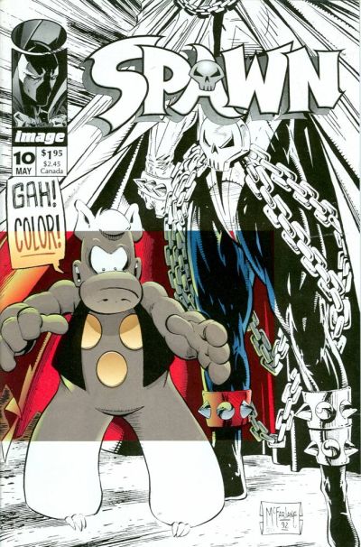 Cover for Spawn (Image, 1992 series) #10 [Direct]