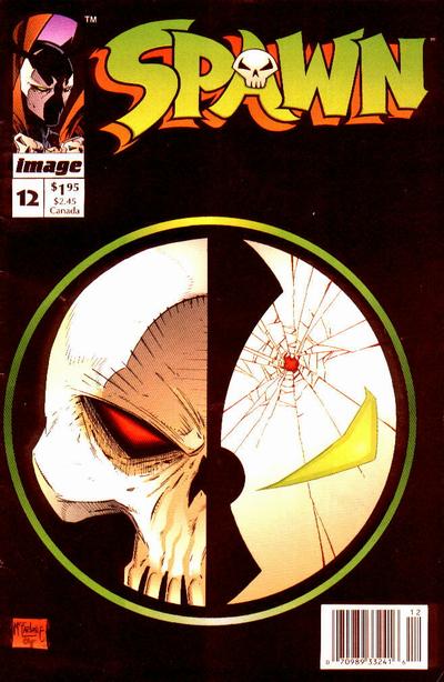 Cover for Spawn (Image, 1992 series) #12 [Newsstand]