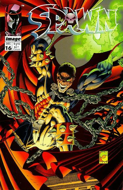 Cover for Spawn (Image, 1992 series) #16 [Direct]