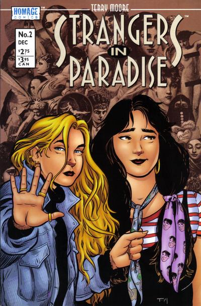 Cover for Terry Moore's Strangers in Paradise (Image, 1996 series) #2