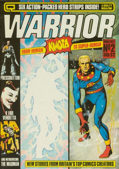 Cover for Warrior (Quality Communications, 1982 series) #2
