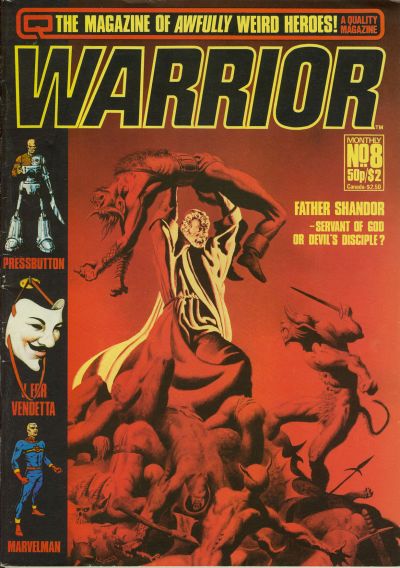 Cover for Warrior (Quality Communications, 1982 series) #8