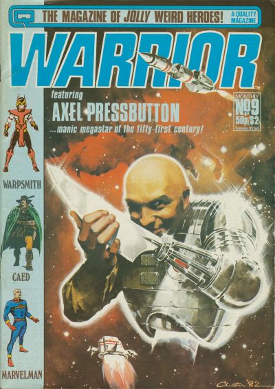 Cover for Warrior (Quality Communications, 1982 series) #9