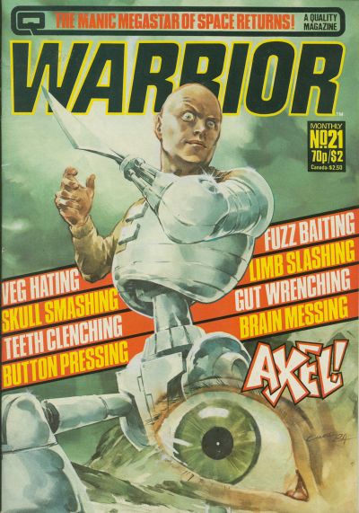 Cover for Warrior (Quality Communications, 1982 series) #21