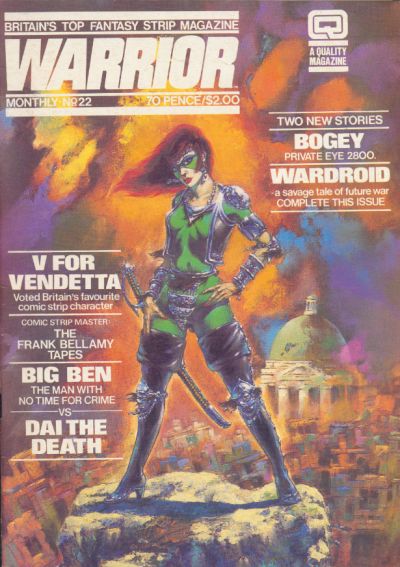 Cover for Warrior (Quality Communications, 1982 series) #22