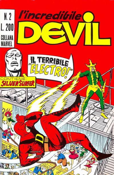 Cover for L'Incredibile Devil (Editoriale Corno, 1970 series) #2