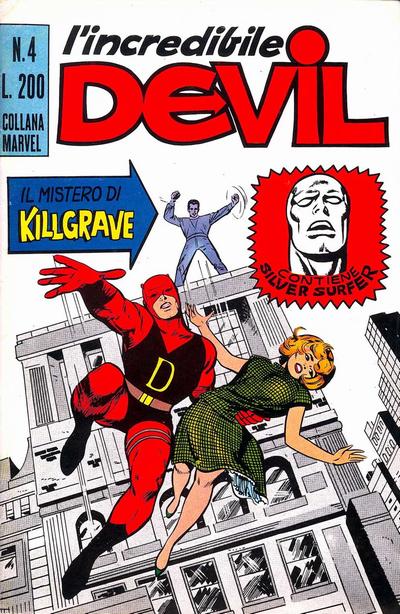 Cover for L'Incredibile Devil (Editoriale Corno, 1970 series) #4