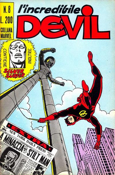 Cover for L'Incredibile Devil (Editoriale Corno, 1970 series) #8
