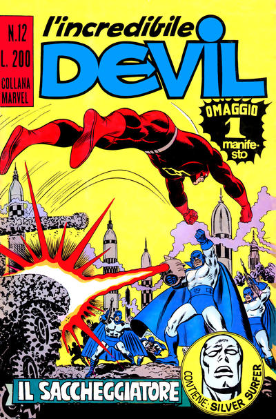 Cover for L'Incredibile Devil (Editoriale Corno, 1970 series) #12