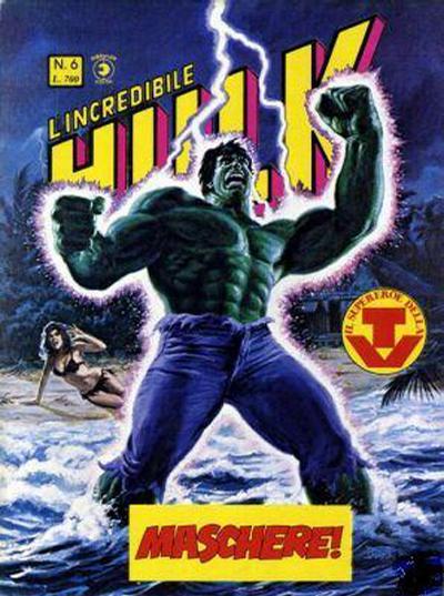 Cover for L'Incredibile Hulk (Editoriale Corno, 1980 series) #6