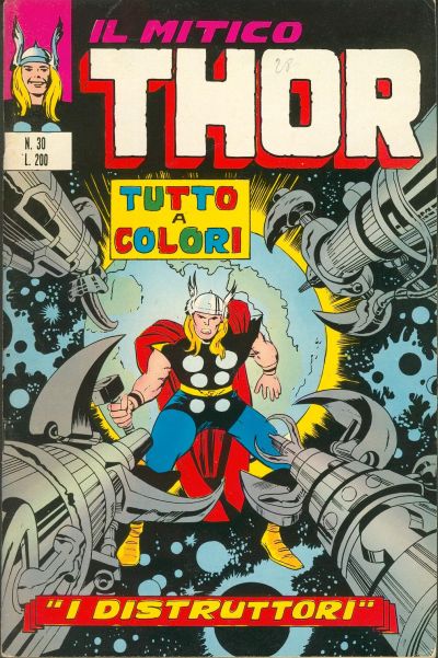 Cover for Il Mitico Thor (Editoriale Corno, 1971 series) #30