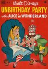 Cover for Four Color (Dell, 1942 series) #341 - Walt Disney's Unbirthday Party with Alice in Wonderland