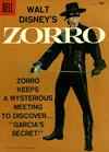 Cover for Four Color (Dell, 1942 series) #933 - Walt Disney's Zorro