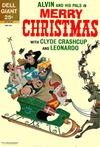 Cover for Alvin and His Pals in Merry Christmas with Clyde Crashcup and Leonardo (Dell, 1963 series) #1