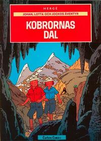 Cover Thumbnail for Johan, Lotta och Jockos äventyr (Carlsen/if [SE], 1972 series) #5 - Kobrornas dal